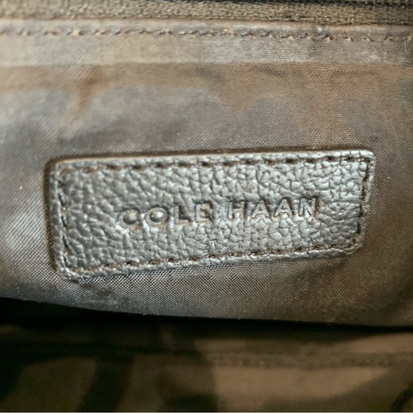 COLE HAAN BLACK LEATHER CROSSBODY BAG - Picture 7 of 8